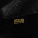 Chanel East West Chocolate Bar Flap Bag Bi-Color Quilted Patent Leather and Silver-Tone Hardware