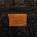 Gucci Leather Tan Jackie Vintage Bamboo Handle Shoulder Bag