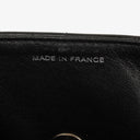 Chanel East West Chocolate Bar Flap Bag Bi-Color Quilted Patent Leather and Silver-Tone Hardware