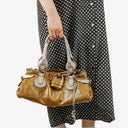 Chloe Paddington Patent Leather Satchel Bag