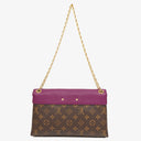 Louis Vuitton Pallas Chain Aurore Monogram Canvas Bag