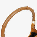 Gucci Leather Tan Jackie Vintage Bamboo Handle Shoulder Bag