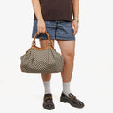 Gucci Sukey Beige Monogram Tote Bag