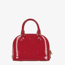 Louis Vuitton Alma BB Monogram Vernis Leather Handbag