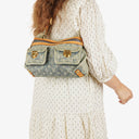 Louis Vuitton Baggy PM Monogram Denim Shoulder Bag