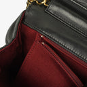 Chanel Diagonal Medium Classic Black Quilted Lambskin Single Flap Bag With 24K Gold-Plated Hardware