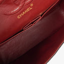 Chanel Vintage Medium Classic Double Flap Bag Black Quilted Leather 24K Gold-Plated Hardware