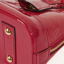 Louis Vuitton Alma BB Monogram Vernis Leather Handbag