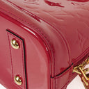 Louis Vuitton Alma BB Monogram Vernis Leather Handbag