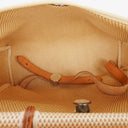 Hermes Herbag PM Vache Hunter Criss Viking Ecru Beige Naturel 2 Way Backpack With Palladium Hardware