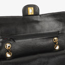 Chanel Vintage Medium Classic Double Flap Bag Black Quilted Leather 24K Gold-Plated Hardware