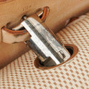 Hermes Herbag PM Vache Hunter Criss Viking Ecru Beige Naturel 2 Way Backpack With Palladium Hardware