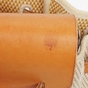 Hermes Herbag PM Vache Hunter Criss Viking Ecru Beige Naturel 2 Way Backpack With Palladium Hardware