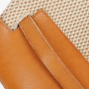 Hermes Herbag PM Vache Hunter Criss Viking Ecru Beige Naturel 2 Way Backpack With Palladium Hardware