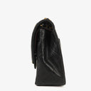 Chanel Vintage Medium Classic Double Flap Bag Black Quilted Leather 24K Gold-Plated Hardware