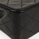 Chanel Vintage Medium Classic Double Flap Bag Black Quilted Leather 24K Gold-Plated Hardware