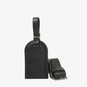 Louis Vuitton Black Epi Leather Name Tag And Handles Holder