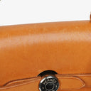 Hermes Herbag PM Vache Hunter Criss Viking Ecru Beige Naturel 2 Way Backpack With Palladium Hardware