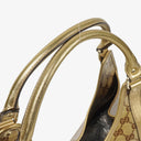Gucci GG Crystal Canvas Jackie Bardot Shoulder Bag