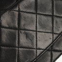 Chanel Vintage Medium Classic Double Flap Bag Black Quilted Leather 24K Gold-Plated Hardware