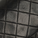 Chanel Vintage Medium Classic Double Flap Bag Black Quilted Leather 24K Gold-Plated Hardware