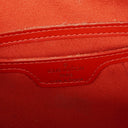 Louis Vuitton Soufflot Handbag In Red Epi Leather