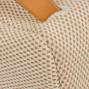 Hermes Herbag PM Vache Hunter Criss Viking Ecru Beige Naturel 2 Way Backpack With Palladium Hardware