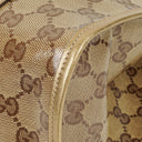 Gucci GG Crystal Canvas Jackie Bardot Shoulder Bag