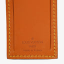 Louis Vuitton Brown Leather Name Tag And Handles Holder