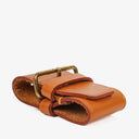 Louis Vuitton Brown Leather Name Tag And Handles Holder
