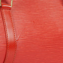 Louis Vuitton Soufflot Handbag In Red Epi Leather