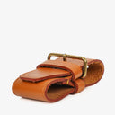 Louis Vuitton Brown Leather Name Tag And Handles Holder