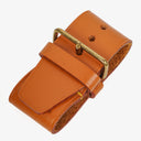 Louis Vuitton Brown Leather Name Tag And Handles Holder