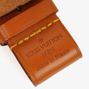 Louis Vuitton Brown Leather Name Tag And Handles Holder