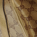 Gucci GG Crystal Canvas Jackie Bardot Shoulder Bag