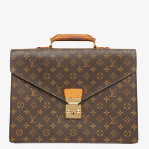 Louis Vuitton Monogram Canvas Serviette Canseiller Briefcase