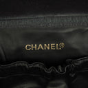 Chanel Black Leather Vanity Case
