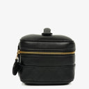 Chanel Black Leather Vanity Case