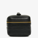 Chanel Black Leather Vanity Case