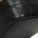 Chanel Black Leather Vanity Case