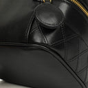 Chanel Black Leather Vanity Case