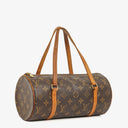 Louis Vuitton Papillon 25 Vintage Monogram Canvas Handbag