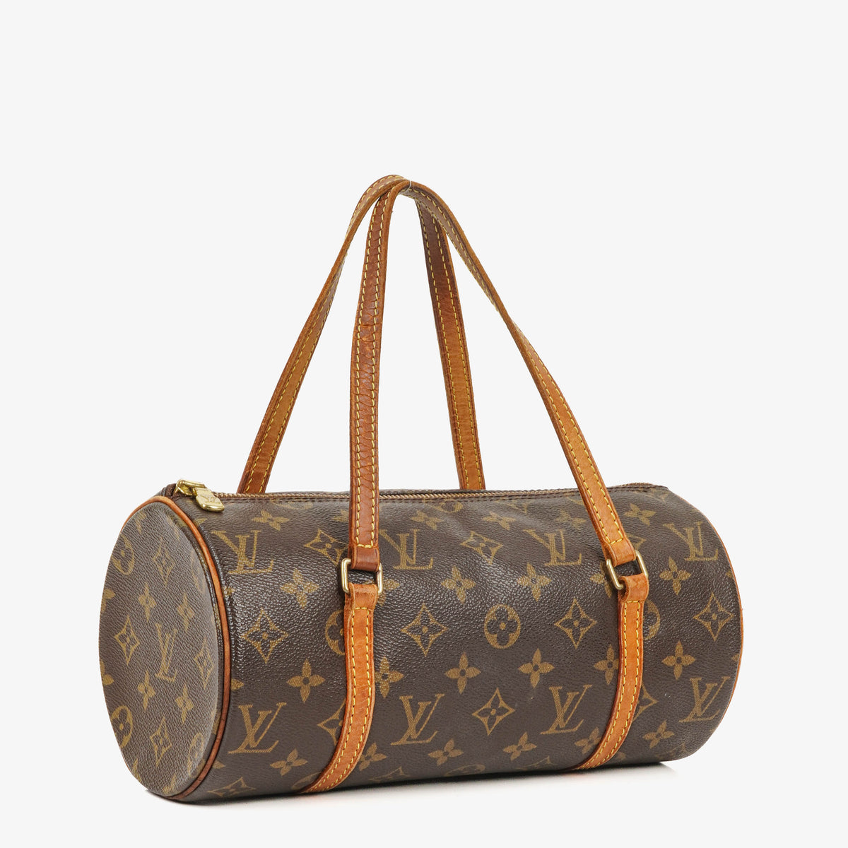 Louis Vuitton Papillon 25 Vintage Monogram Canvas Handbag
