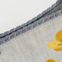 Stella McCartney Denim Flowers Mini Tote Falabella Blue