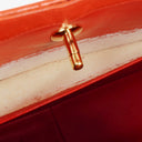 Chanel Red Lambskin Quilted Small 31 Vintage Shopping Tote Bag