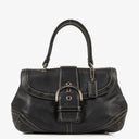 Coach Soho Black Leather Handbag