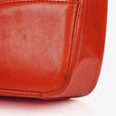 Chanel Red Lambskin Quilted Small 31 Vintage Shopping Tote Bag