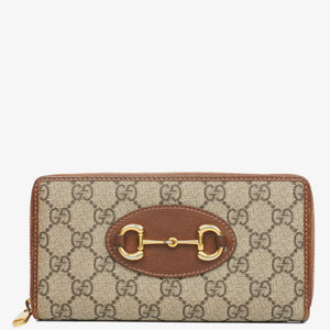 Gucci Horsebit 1955 GG Supreme Canvas Wallet