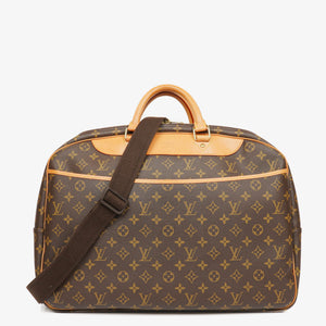Louis Vuitton Alize 45 Monogram Coated Canvas Travel Bag