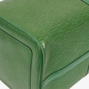 Louis Vuitton Keepall 50 Green EPI Leather Travel Bag